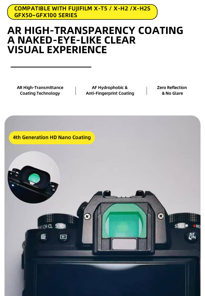 GFX50~GFX100 SERIES COMPATIBLE WITH FUJIFILM X-T5 /X-H2 /X-H2S