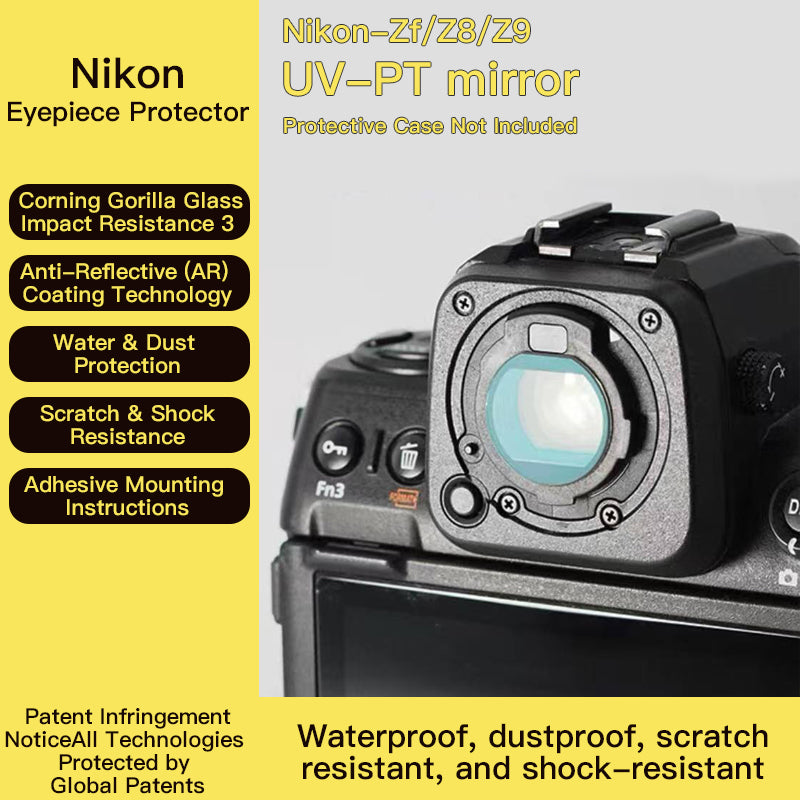 Nikon Viewfinder Protective UVPT Lens (ZF/Z8/Z9/Z5/Z6 Series)